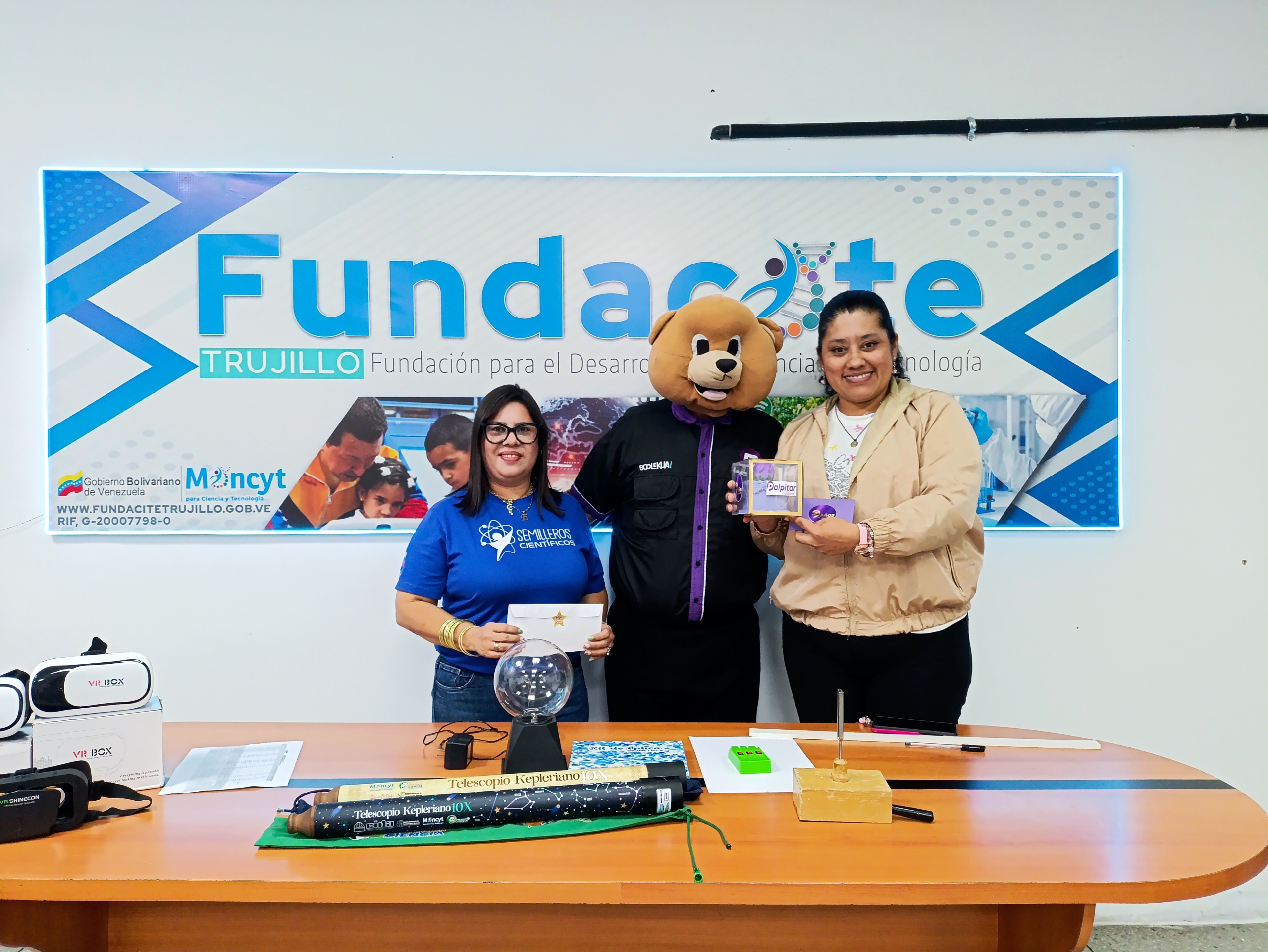 Fundacite Trujillo recibe Premio al Espíritu Científico de Palpitar Trujillano