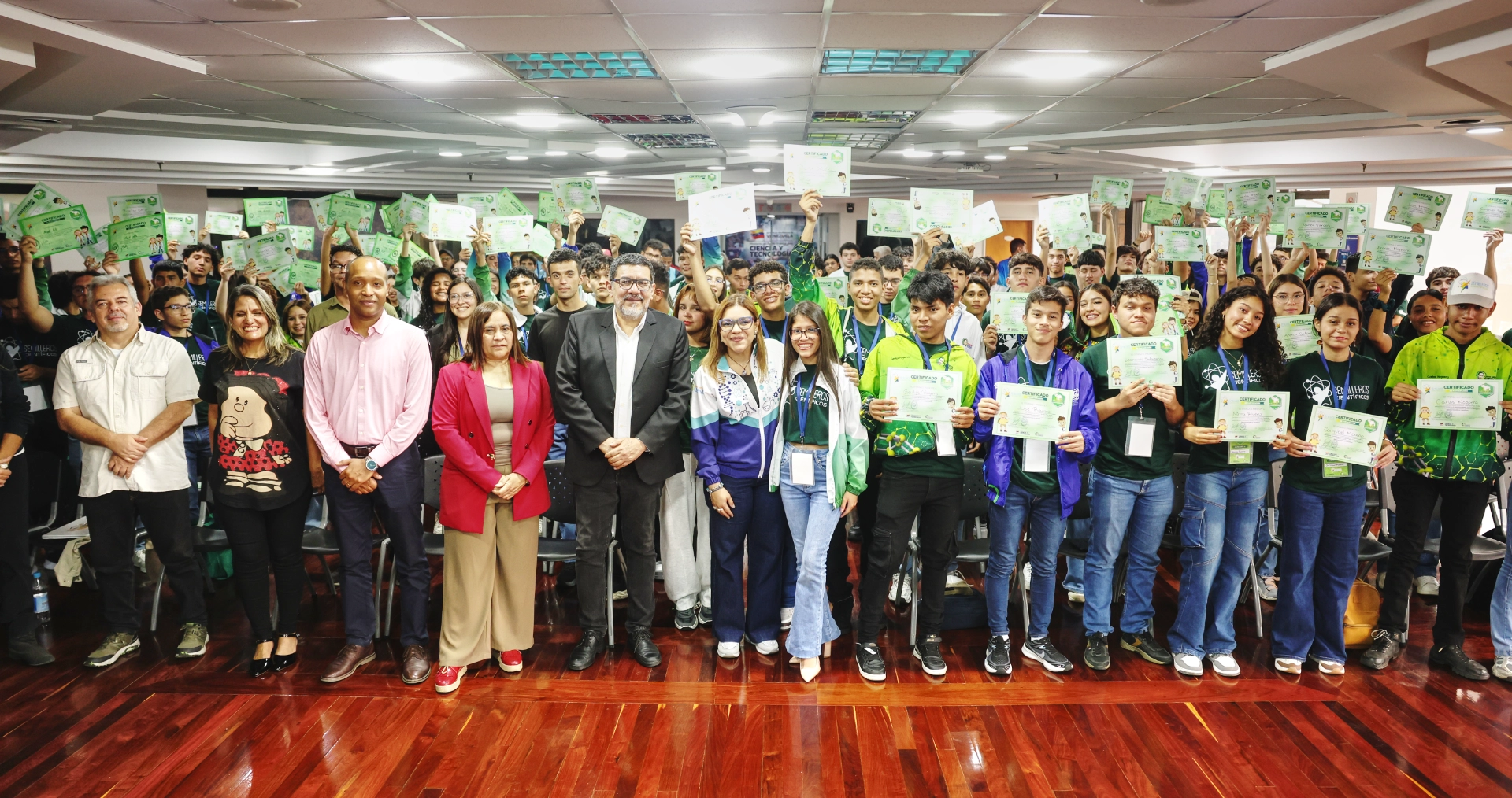 Culminan las primeras Olimpiadas Venezolanas de Nanotecnología 2026 con destacada participación juvenil
