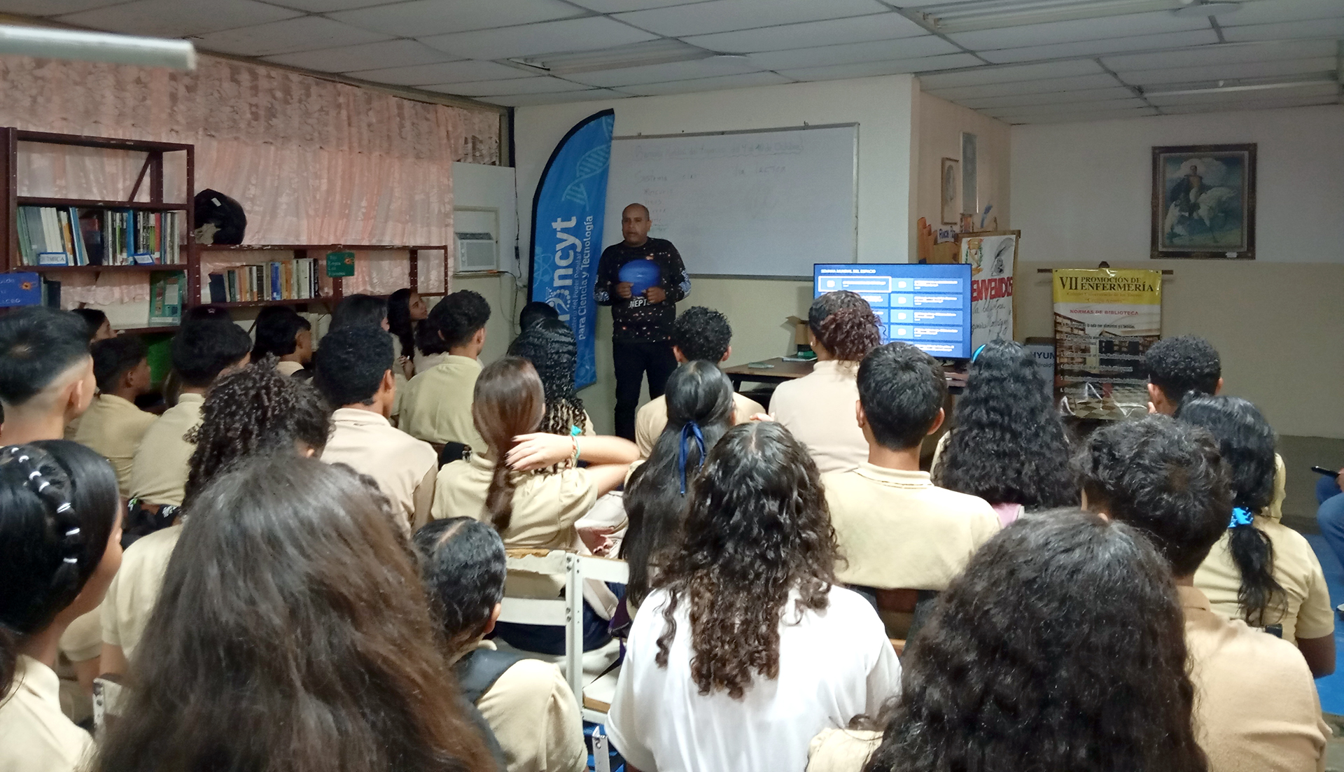 107 estudiantes de Guárico celebran la Semana Mundial del Espacio