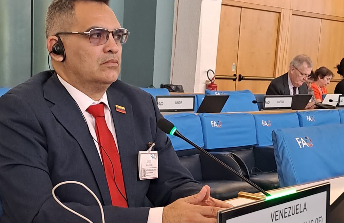 Venezuela presentó en la FAO el modelo forestal y ecosocialista del Plan de la Patria 2025-2031